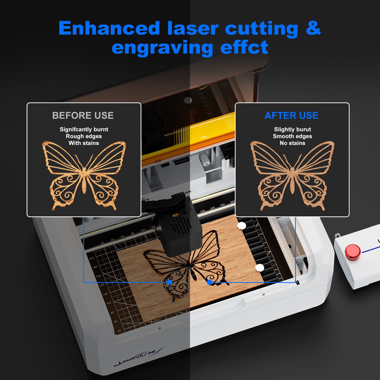 Laservii Aluminum Laser Cutting Honeycomb Workbench Table