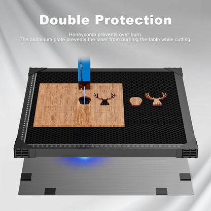 Laservii Aluminum Laser Cutting Honeycomb Workbench Table