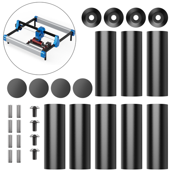 Elevadores Laservii para Gravador a Laser (Pacote com 8)