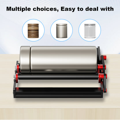 rotary attachment for laser